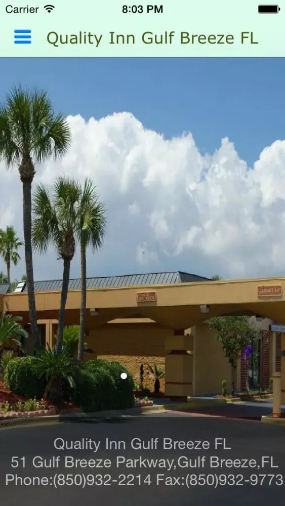 Quality Inn Gulf Breeze FL应用截图