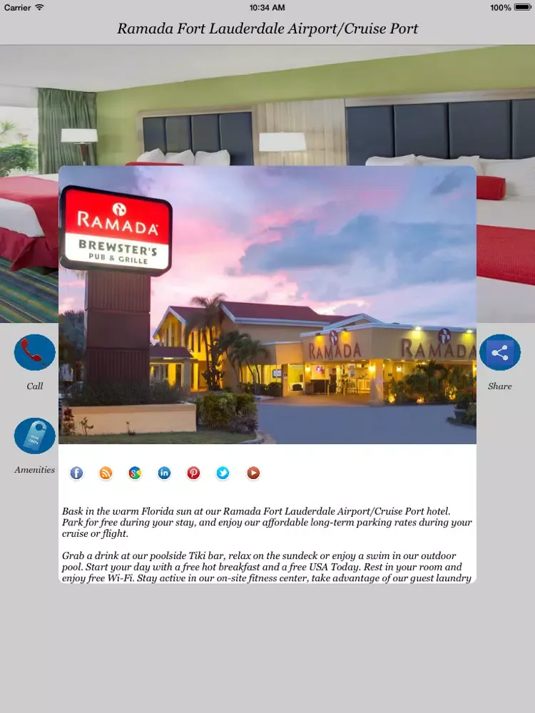 تصاویر Ramada Fort Lauderdale Airport/Cruise Port iPad 