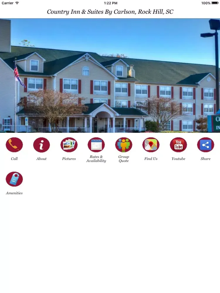 Capturas de pantalla de Country Inn & Suites By Carlson, Rock Hill, SC iPad 