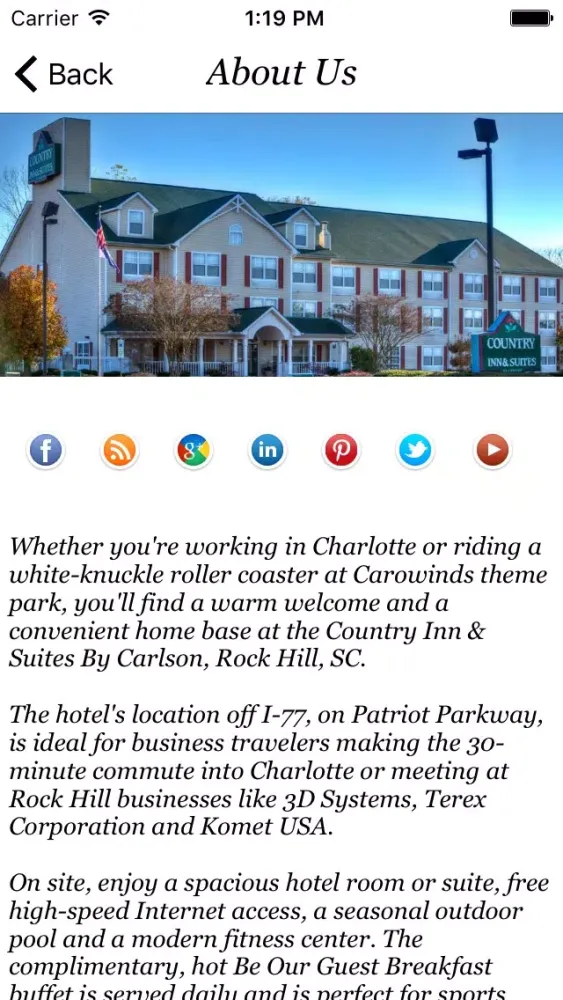 Capturas de pantalla de Country Inn & Suites By Carlson, Rock Hill, SC