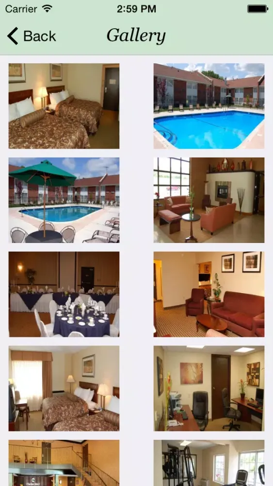 Captures d'écran de Rodeway Inn and Suites East Windsor Connecticut
