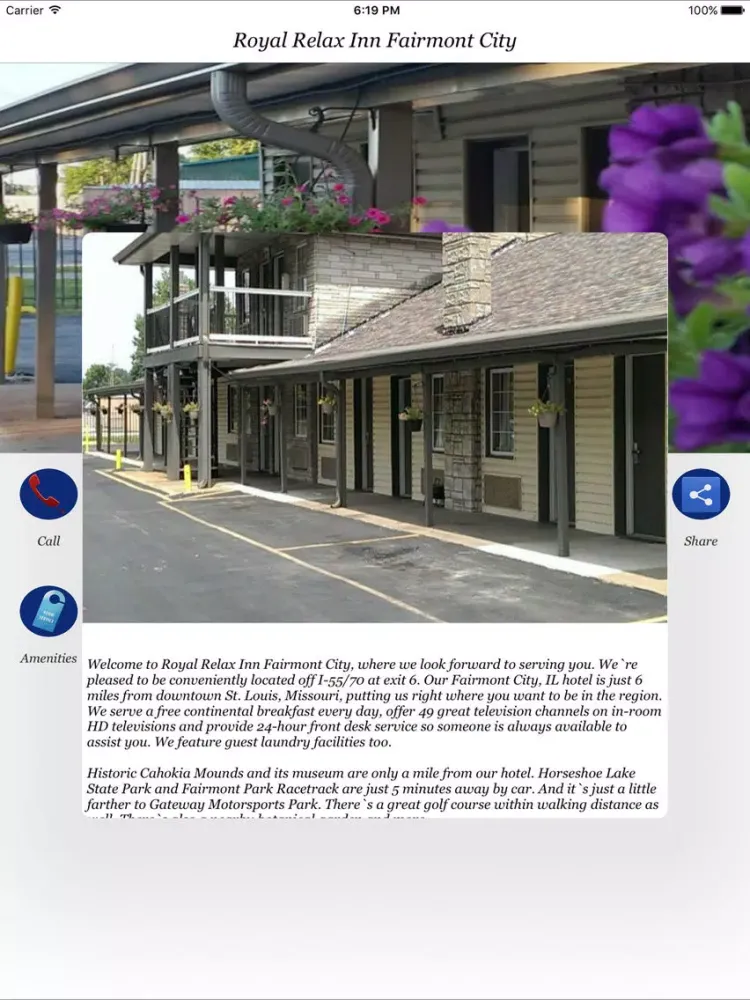 Royal Relax Inn Fairmont City iPad  स्क्रीनशॉट