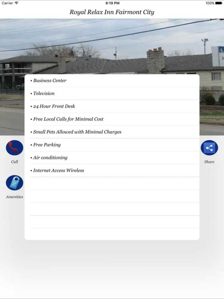 Royal Relax Inn Fairmont City iPad  स्क्रीनशॉट