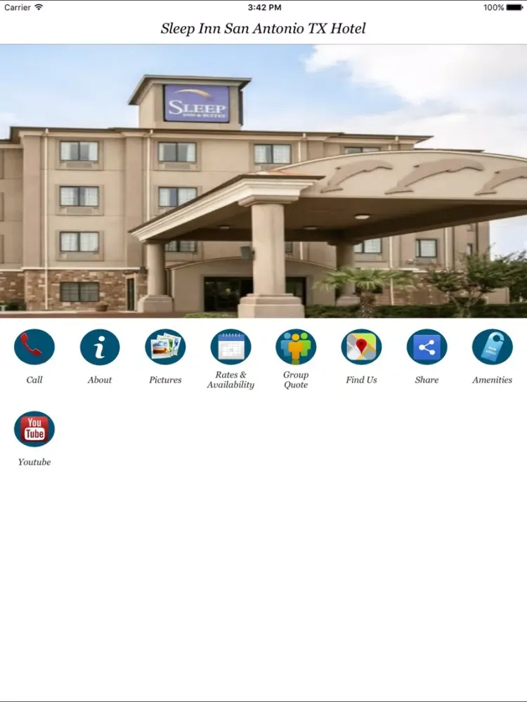 Sleep Inn San Antonio TX Hotel iPad  سکرین شاٹس