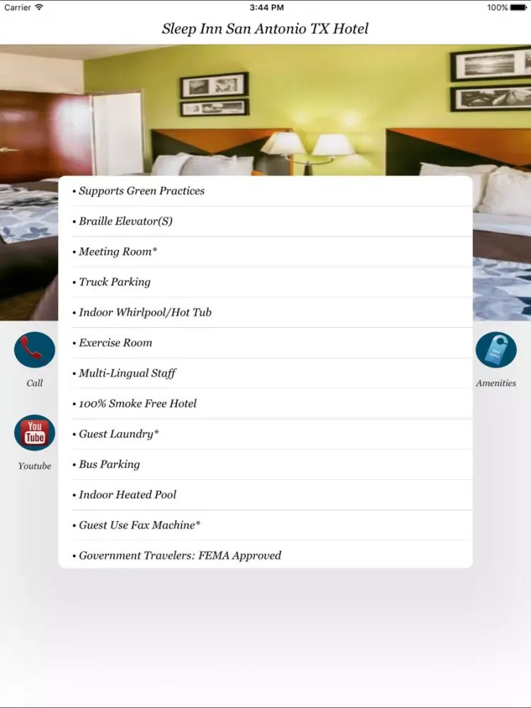 Sleep Inn San Antonio TX Hotel iPad  سکرین شاٹس