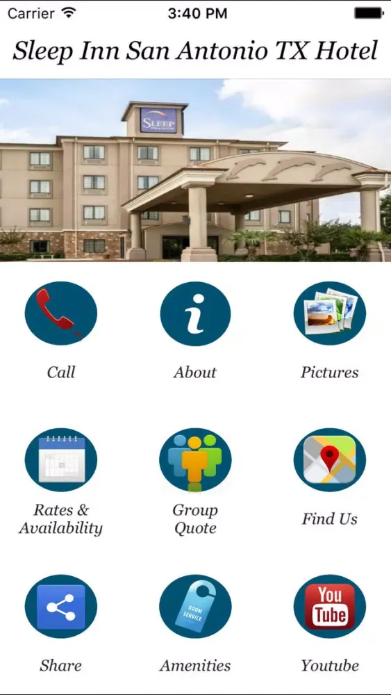 Sleep Inn San Antonio TX Hotel سکرین شاٹس