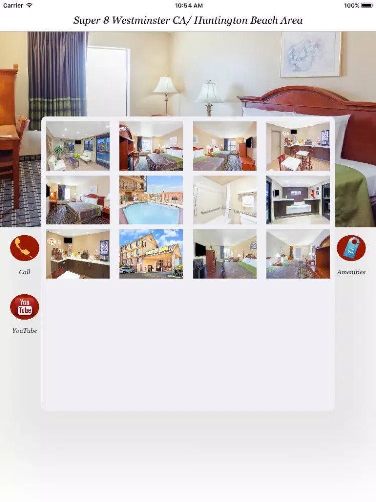 Zrzuty ekranu Super 8 Westminster CA/ Huntington Beach Area iPad 