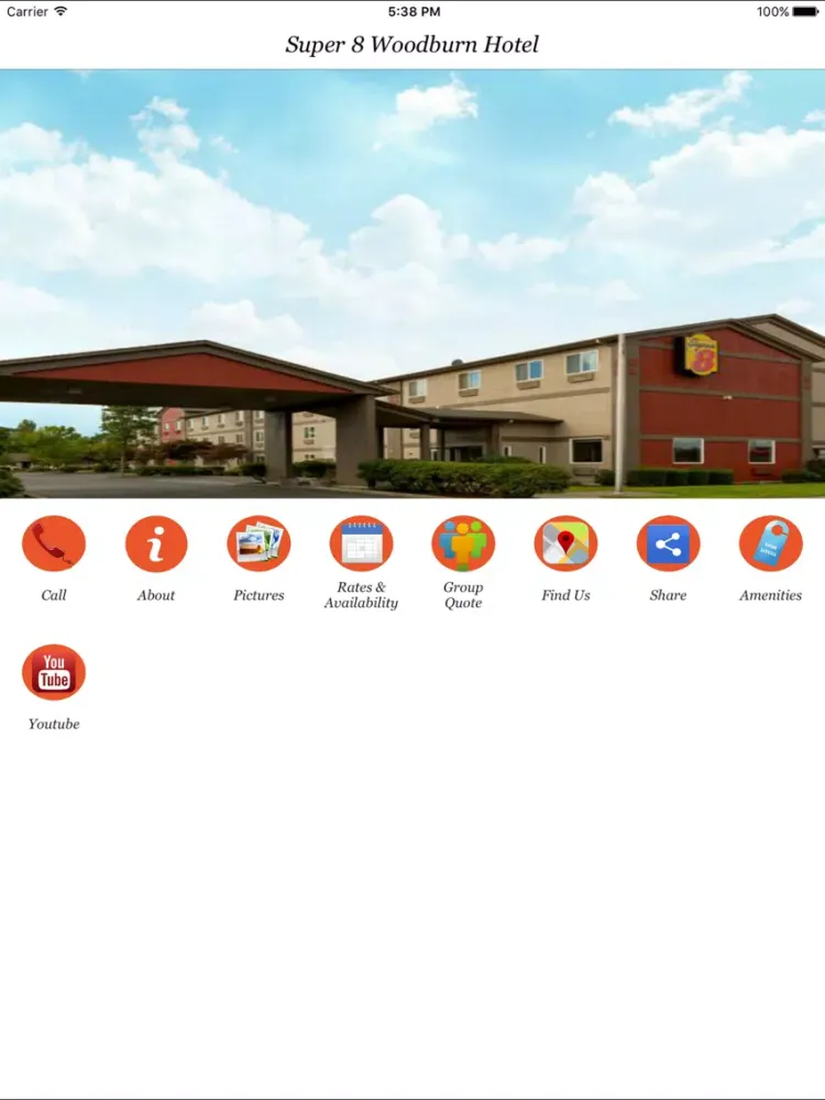Super 8 Woodburn Hotel iPad  Screenshots