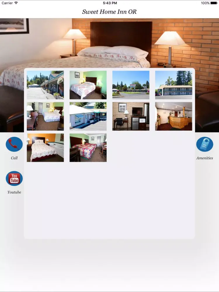 Ảnh chụp màn hình của Sweet Home Inn iPad 