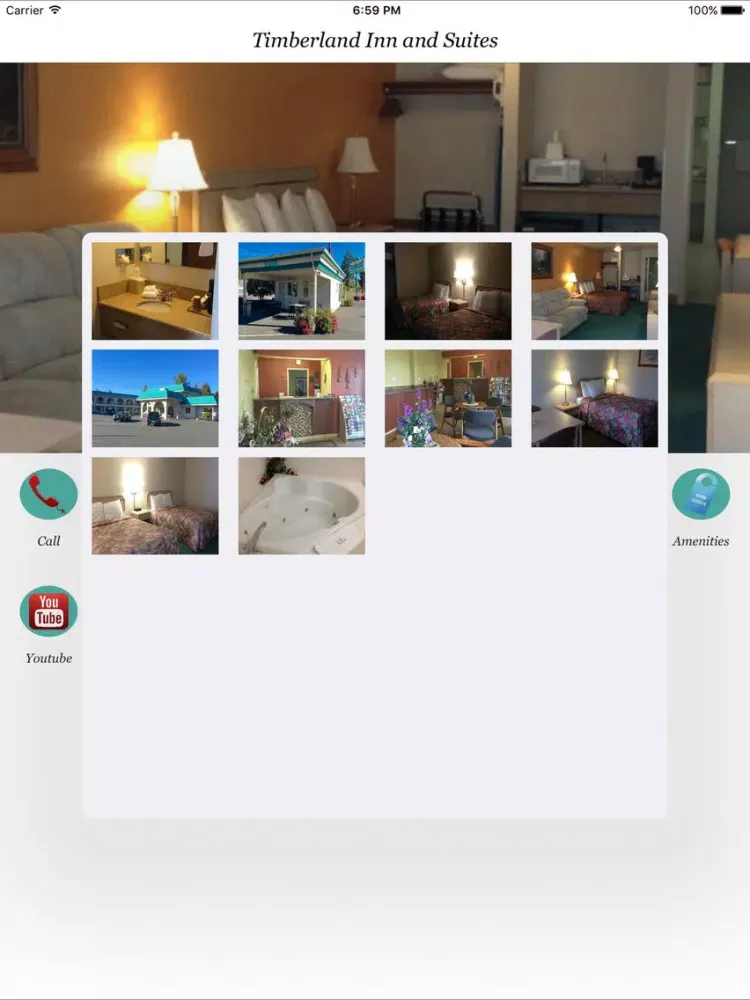 Timberland Inn & Suites iPad 应用截图
