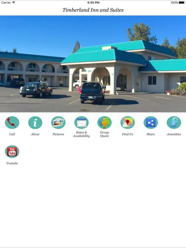 Timberland Inn & Suites iPad 应用截图