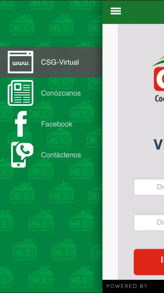 Zrzuty ekranu Cooperativa CSG