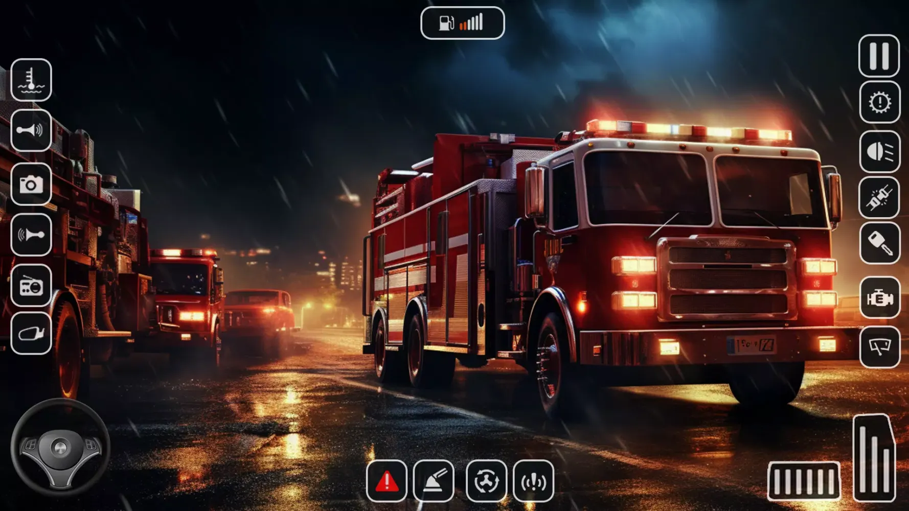Tangkapan skrin Us Emergency Firefighter Games