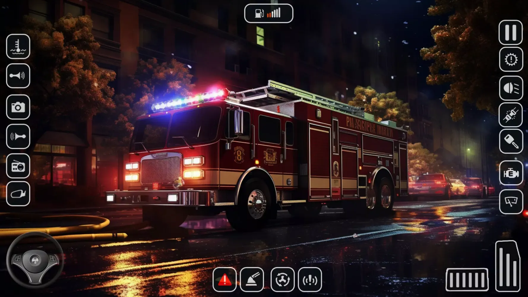 Tangkapan skrin Us Emergency Firefighter Games