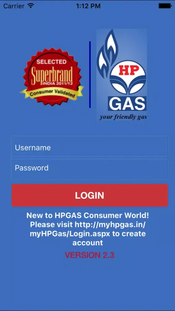 Capturas de pantalla de HP Gas App