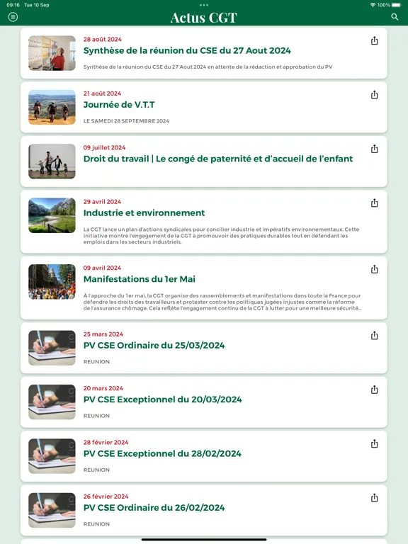 CGT Perrier iPad  스크린샷