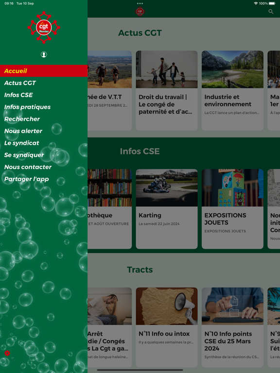 Screenshot di CGT Perrier iPad 