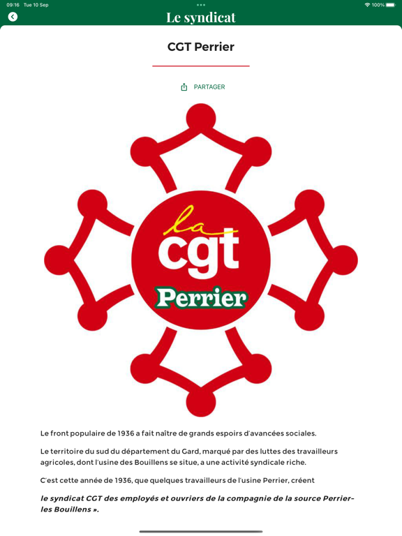 Screenshot di CGT Perrier iPad 