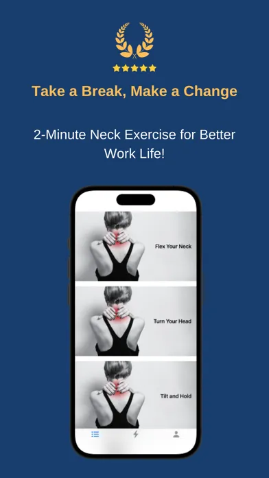 Capturas de tela do Daily Neck Exercise