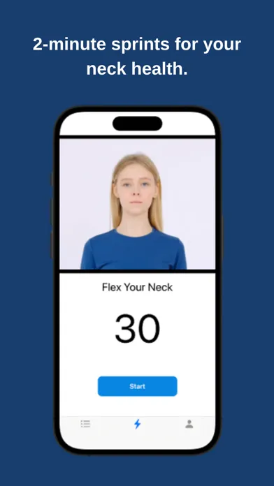 Capturas de tela do Daily Neck Exercise