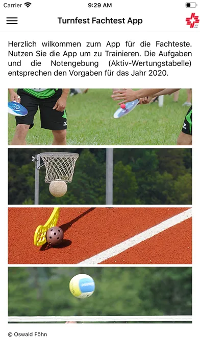 Turnfest Trainings-App應用截圖