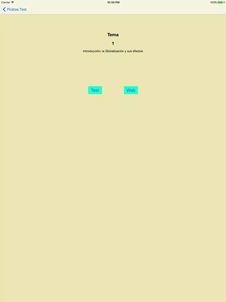 Piratas Test iPad 应用截图