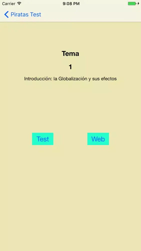 Piratas Test应用截图