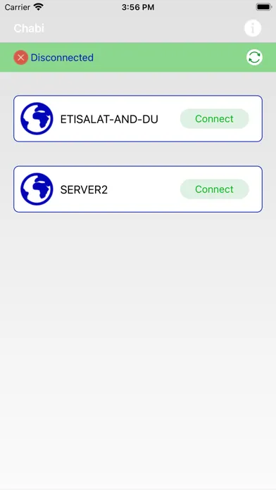 Tangkapan layar CHABI VPN