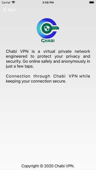 CHABI VPN Screenshots
