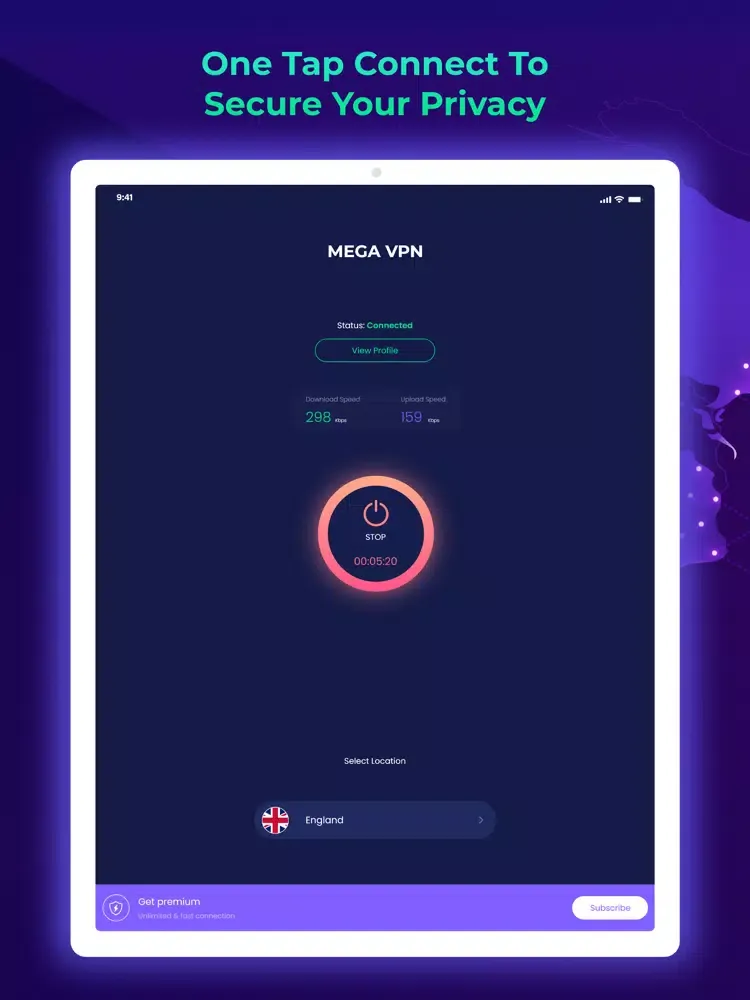 تصاویر X Security VPN iPad 