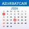 Azərbaycan Təqvimi 2024