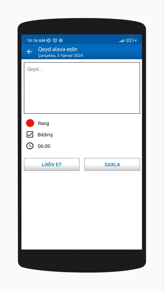 Capturas de pantalla de Azərbaycan Təqvimi 2024