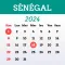 Sénégal Calendrier 2025