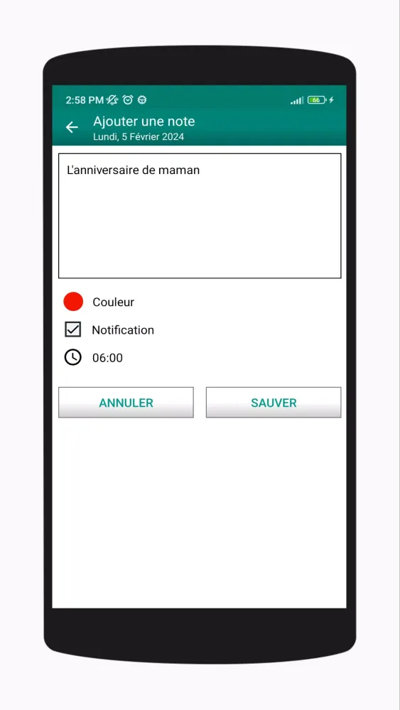Tangkapan layar Sénégal Calendrier 2025