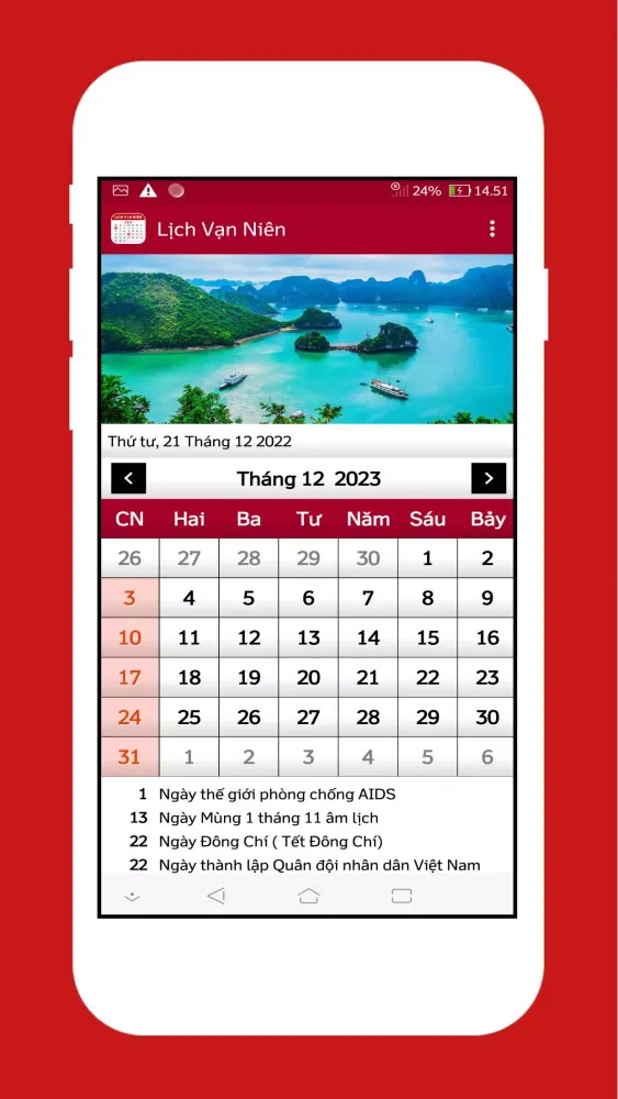 Lịch Vạn Niên 2025 Screenshots