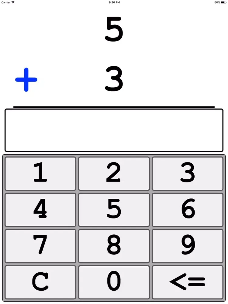 Elementary Math Facts iPad  스크린샷