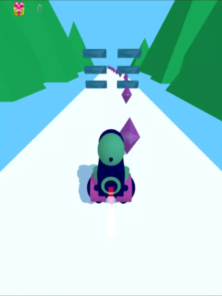 Screenshot di CrazyRide iPad 