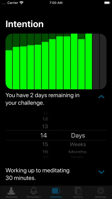 Capturas de tela do Lotus Bud Meditation Timer