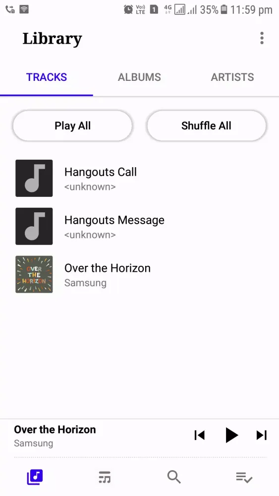 Simple Music Player Screenshots