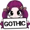 Gothic Girl-Goth Chibi