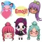 Pastel Girls Emoji Keyboard