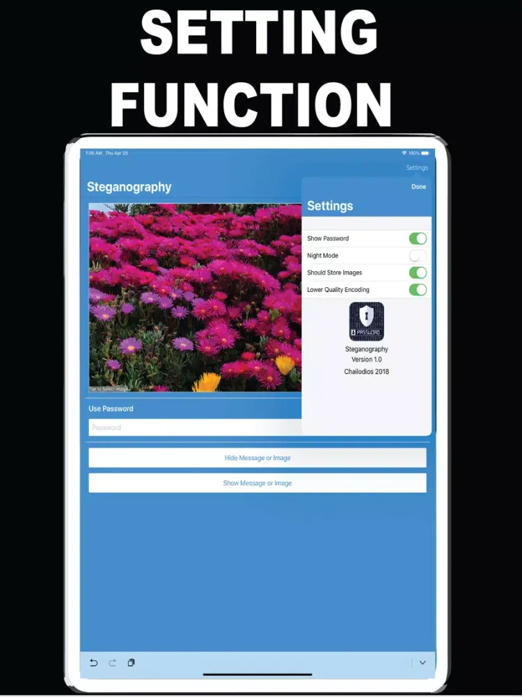 تصاویر Steganography iPad 