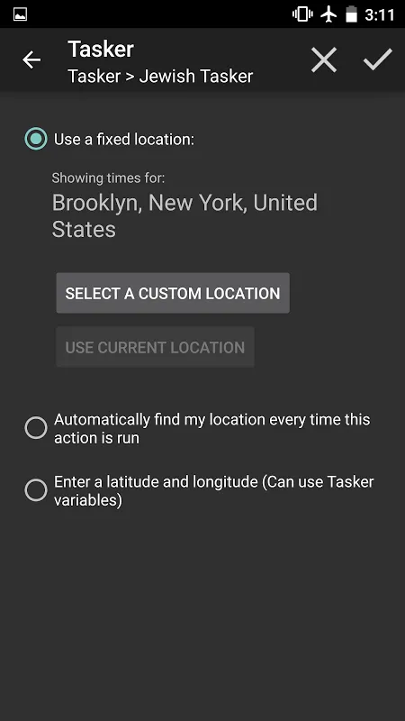 Jewish Tasker Plugin Screenshots