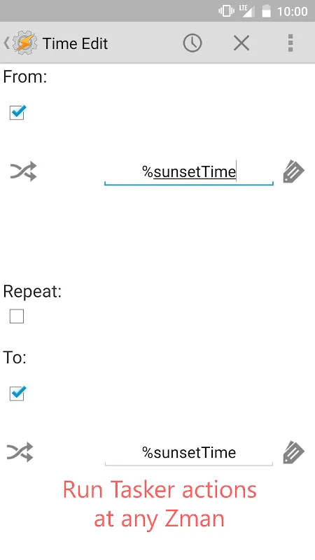 Jewish Tasker Plugin Screenshots