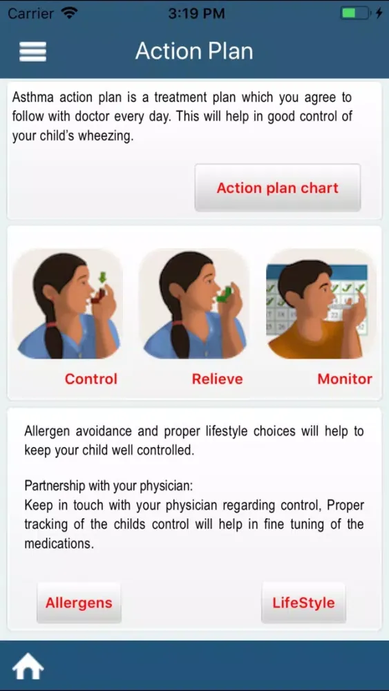 7 keys for infant Asthma স্ক্রিনশট