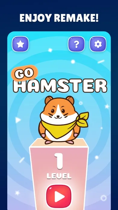 GoHamster Best one hand games 스크린샷