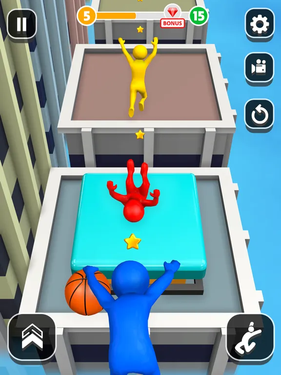Capturas de tela do Flipped Chain Dunk iPad 
