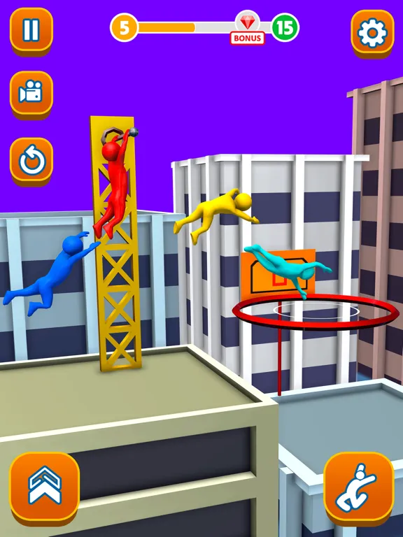 Capturas de tela do Flipped Chain Dunk iPad 