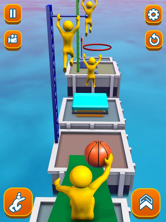 Capturas de tela do Flipped Chain Dunk iPad 