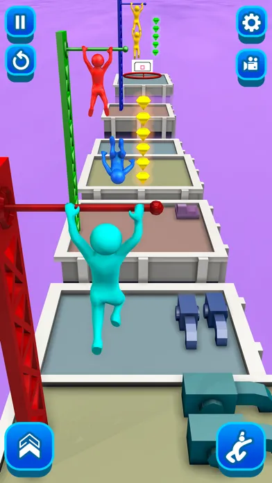 Capturas de tela do Flipped Chain Dunk